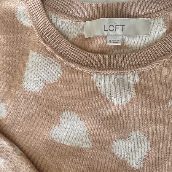 Loft Heart crew sweater - Picture 2 of 2